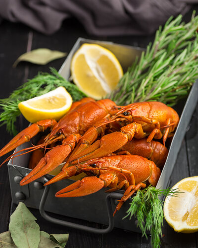 Раки и морепродукты